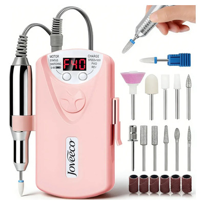 Drill Para Unas Professional Esmeril Pulidor Para Uñas Usb Recarga 40000rmpm | MercadoLibre