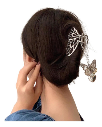 Pinza Para Cabello De Mariposa Metal Para Mujer Niña