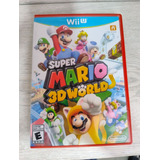 Juego Super Mario 3d World Nintendo Wii U Usado