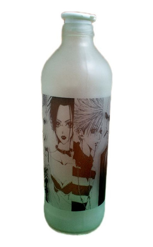 Botella De Vidrio Esmerilado 1000cc Nana Anime Manga