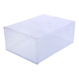 2 Caja De Zapatos De Plástico Transparente Plegable