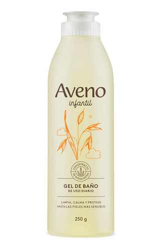 Gel De Baño Aveno Infantil X 250 G