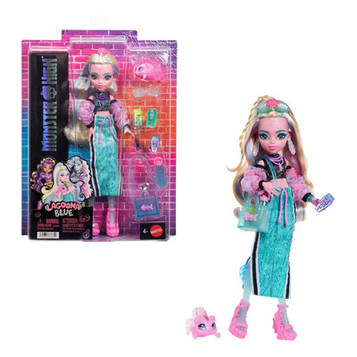 Muñeca Monster High Lagoona Blue Con Mascota Neptuna | Envío gratis