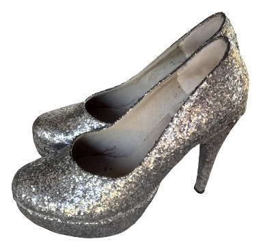 Zapatos Glitter De Fiesta Novia 15 Años Madrina