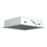 Plafon Luminária De Embutir Vidro Interno 40x40 Cor Branco 110v/220v (bivolt)