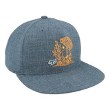 Gorra Fox Plana Road Ajustable Unisex Azul - Original