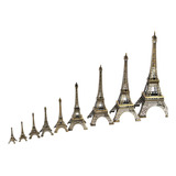 Estatua De Metal De La Torre Eiffel De 25 Cm, Recuerdo De Pa