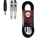 Cable Miniplug A 2 Plug Stereo 2 Mts  Grueso P/ Consola