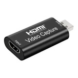 Adaptador Hdmi 4k 1080p X Usb 2.0 Placa Captura Vídeo Áudi