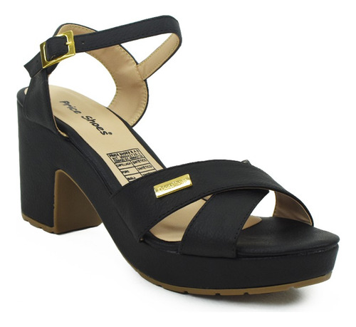 Priceshoes Sandalias Tacones Mujeres 742cristynegro