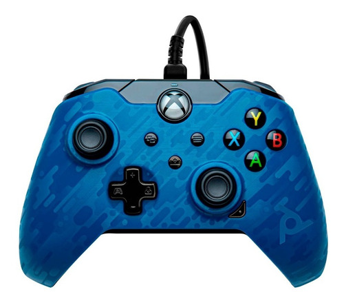 Control Joystick Pdp Wired Controller Series X|s 2 Revenant Blue