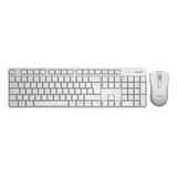 Combo Kit Inalámbrico Philips C501 Wt Teclado + Mouse Usb Pc