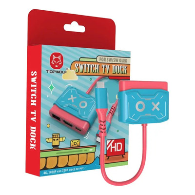 Base Mini Dock De Carga Para Nintendo Switch Y Oled Hdmi 4k | MercadoLibre