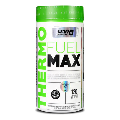 Thermo Fuel Max 120 Caps Star Nutrition Quemador Termogénico en frasco Sin sabor | MercadoLibre