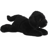 Peluche Aurora. Perro Labrador Negro. Flopsie