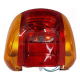 Optica Faro Trasero Completo Moto Maverick Fox 110