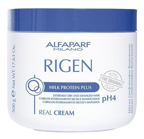 Alfaparf Rigen Milk Protein Plus Real Cream Mascara 500 G