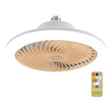 Ventilador De Viento Grande Led Con Control Remoto Inteligen