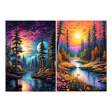 5d Diy Diamond Painting Pintura Diamante Pak X2 30x40