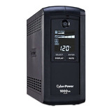 Ups Cyberpower Cp1000avrlcd 1000va/600w, 9 Tomas, Avr, Negro