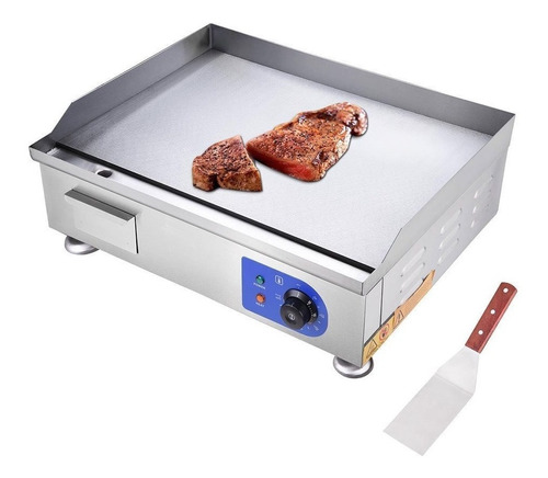 Parrilla Comal Plancha Electrica Industrial 2500w 110v