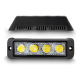 Faro 4 Leds Auxiliar Automotriz 24.6 Cm Ds