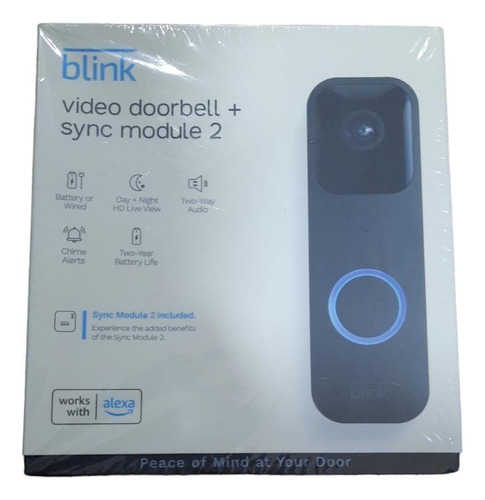 Timbre Con Video Doorbell + Sync Modulo 2 Blink Amazon