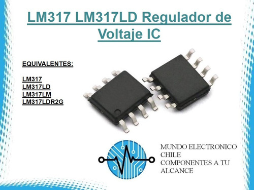 Lm317 Lm317ld Regulador De Voltaje Ic
