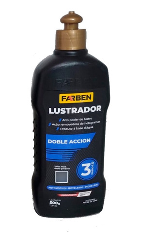 Pasta De Pulir Farben Paso 3 X 500ml 