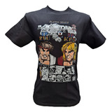 Playera Street Fighter 2 Arcade Ryu Ken Capcom Retro