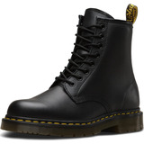 Bota Rocker Negro Combat Mujer Plataforma Militar