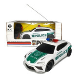 Auto De Policía A Radio Control Remoto 1:24 Original Niños