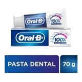 Oral B Pasta Dental Con Fluor 100% De Tu Boca Cuidada 70 Gr