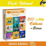 Pack Provedor De Internet 310 Artes Editáveis  - Photoshop