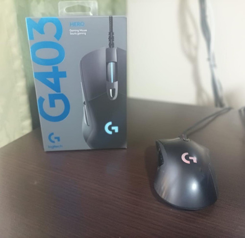 Mouse De Juego Logitech  G Series Hero G403 Negro 