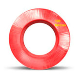 Cabo Fio Flexível 4mm Rolo 100mts Energia Eletrico Vermelho