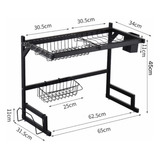 Escurridor De Trastes All In One Dos Niveles 65cm