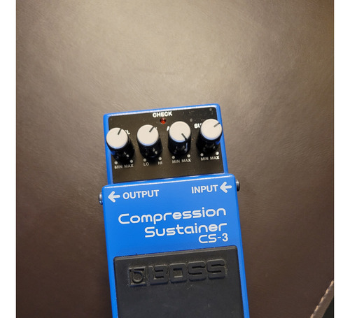 Pedal De Efeito Boss Compression Sustainer Cs-3