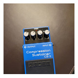 Pedal De Efeito Boss Compression Sustainer Cs-3