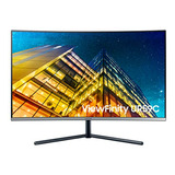 Monitor Samsung 32  4k Uhd Curvo, Hdmi, Display Port, Sin Bo