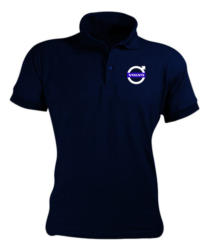 Camisa Gola Polo Volvo Malha Piquet Camiseta