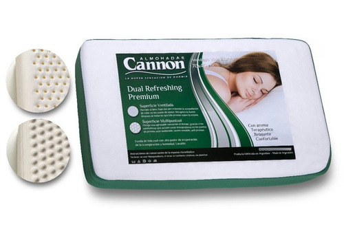 Almohada Cannon Viscoelastica Dual Refreshing 