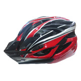 Casco Bicicleta Regulable Abierto Con Luz Adulto Colores 268