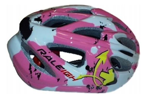 Casco Raleigh De Niña In Mould M-100 215gr Talle 50/54cm