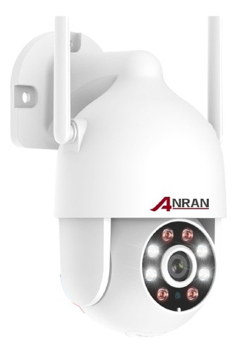 Cámara De Seguridad Anran N30w1497 Con Resolución De 3mp Visión Nocturna Incluida Blanca