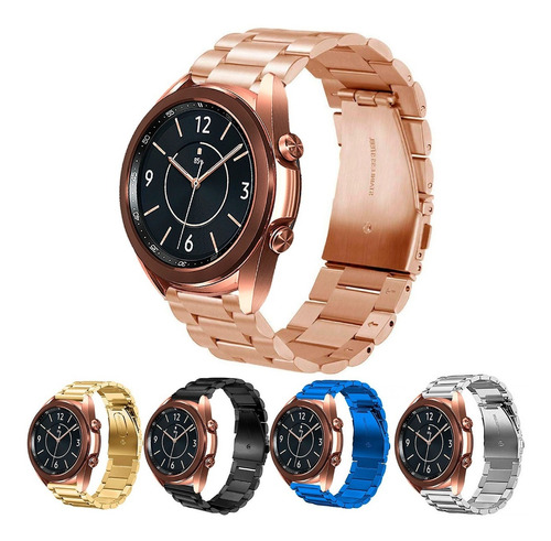 Correa De Eslabones Premium Para Galaxy Watch 3 41 Mm