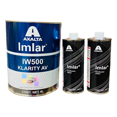 Axalta Imlar Transparente Klarity Iw500 Galón Con Reductor Klarity