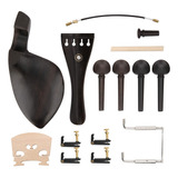 Kit De Accesorios Para Violín 4/4 Con 4 Clavijas De