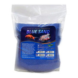 Areia Azul Blue Sand Mbreda 2kg Aquários E Decoração