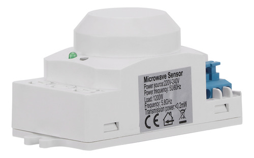 Sensor De Movimiento Inteligente De Microondas Con Detección
